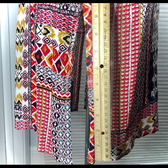 Boho Dropwaist Shift Dress with Pockets - Picture 14 of 16